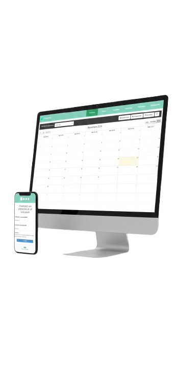 Interface completa do Bellas Premium em desktop mostrando painel administrativo